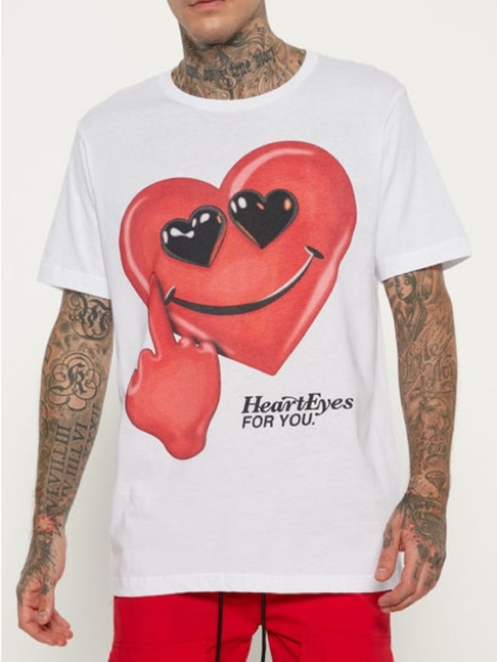 Fashion Nova Heart Eyes For You graphic t-shirt